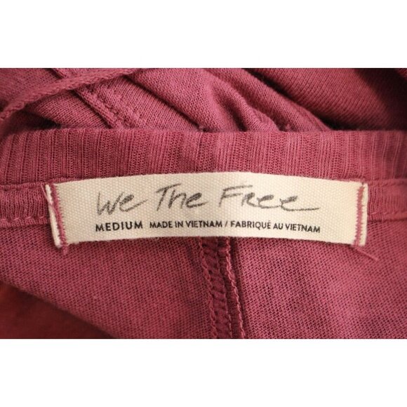 Free People We The Free Daphne Pink Cotton Gauze A-Line Tunic Tent Dress Size M - Picture 5 of 7